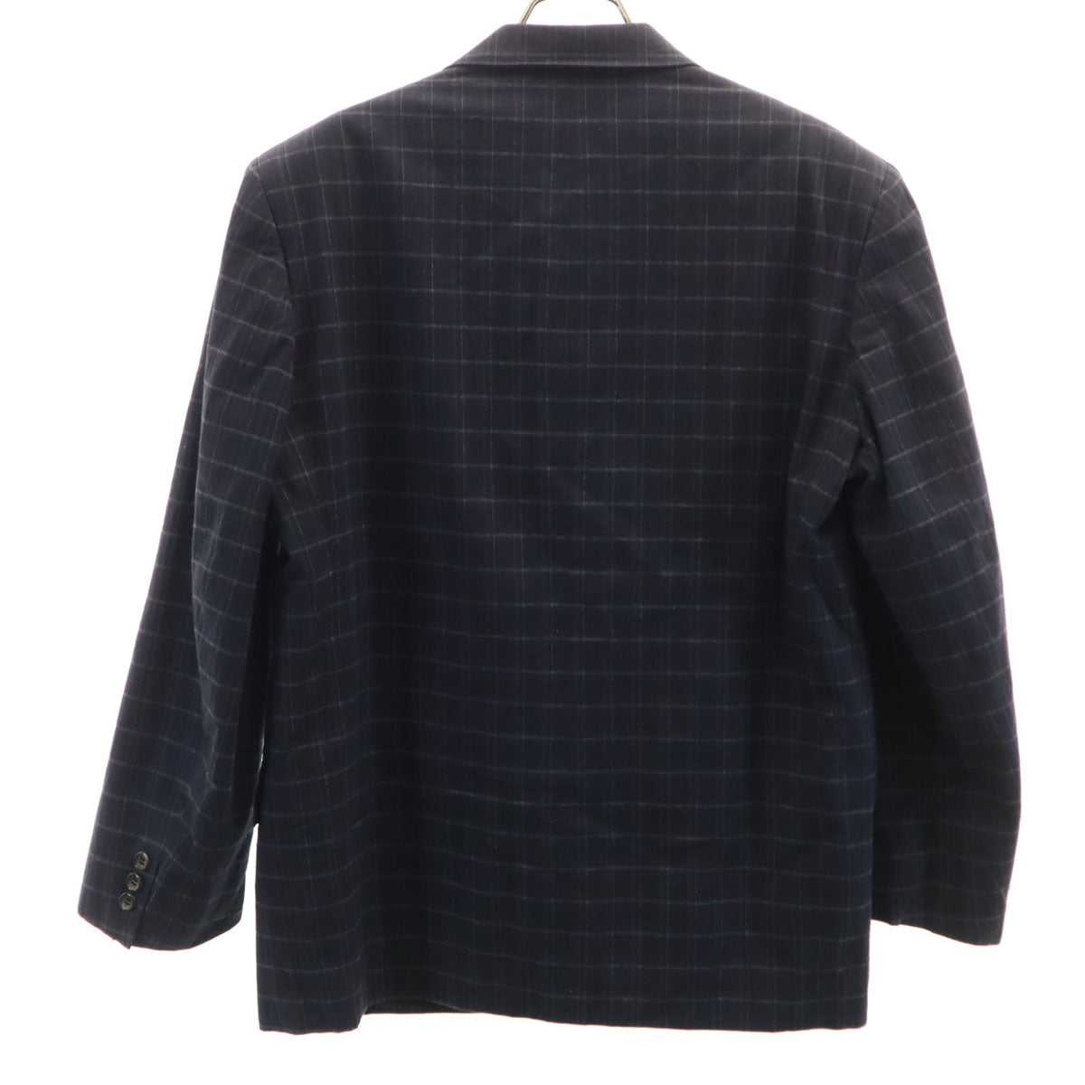 COMME des GARCONS HOMME 90s Vintage Check Blazer Navy Size S