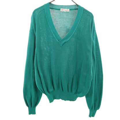 Christian Dior SPORTS 90s V-Neck Knit Green Size L