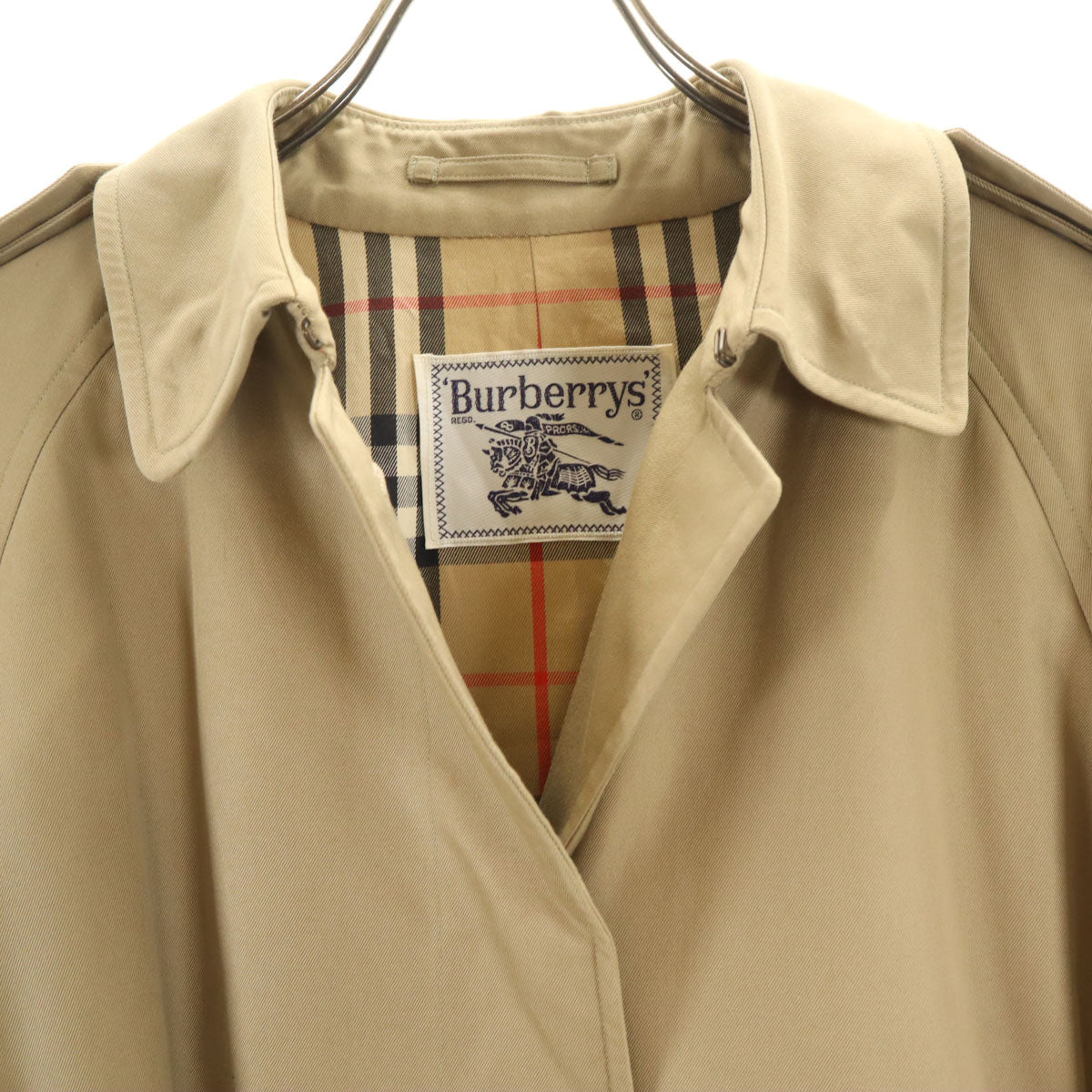 Burberrys 90s Old Beige Trench Coat Size 9AB2