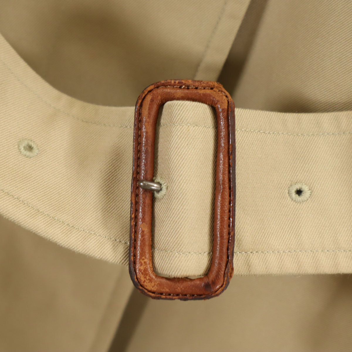 Burberrys 90s Old Beige Trench Coat Size 9AB2