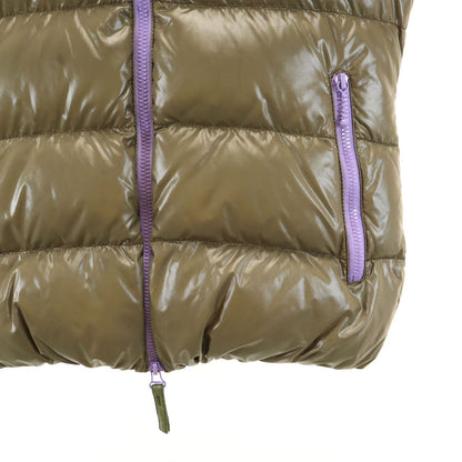 DUVETICA Thia Packable Down Jacket Olive Green Size 40