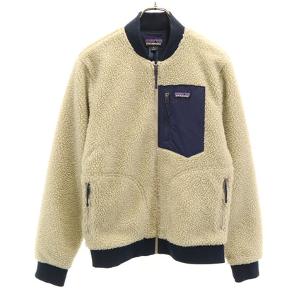 Patagonia AW 20AW Retro-X Bomber Fleece Jacket Beige Size S