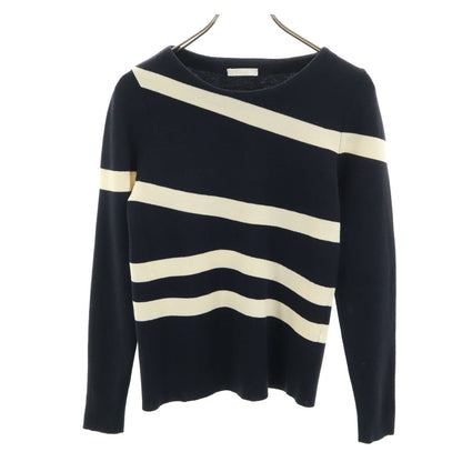 Chloe Italian Made Long Sleeve Sweater Navy Size XS
