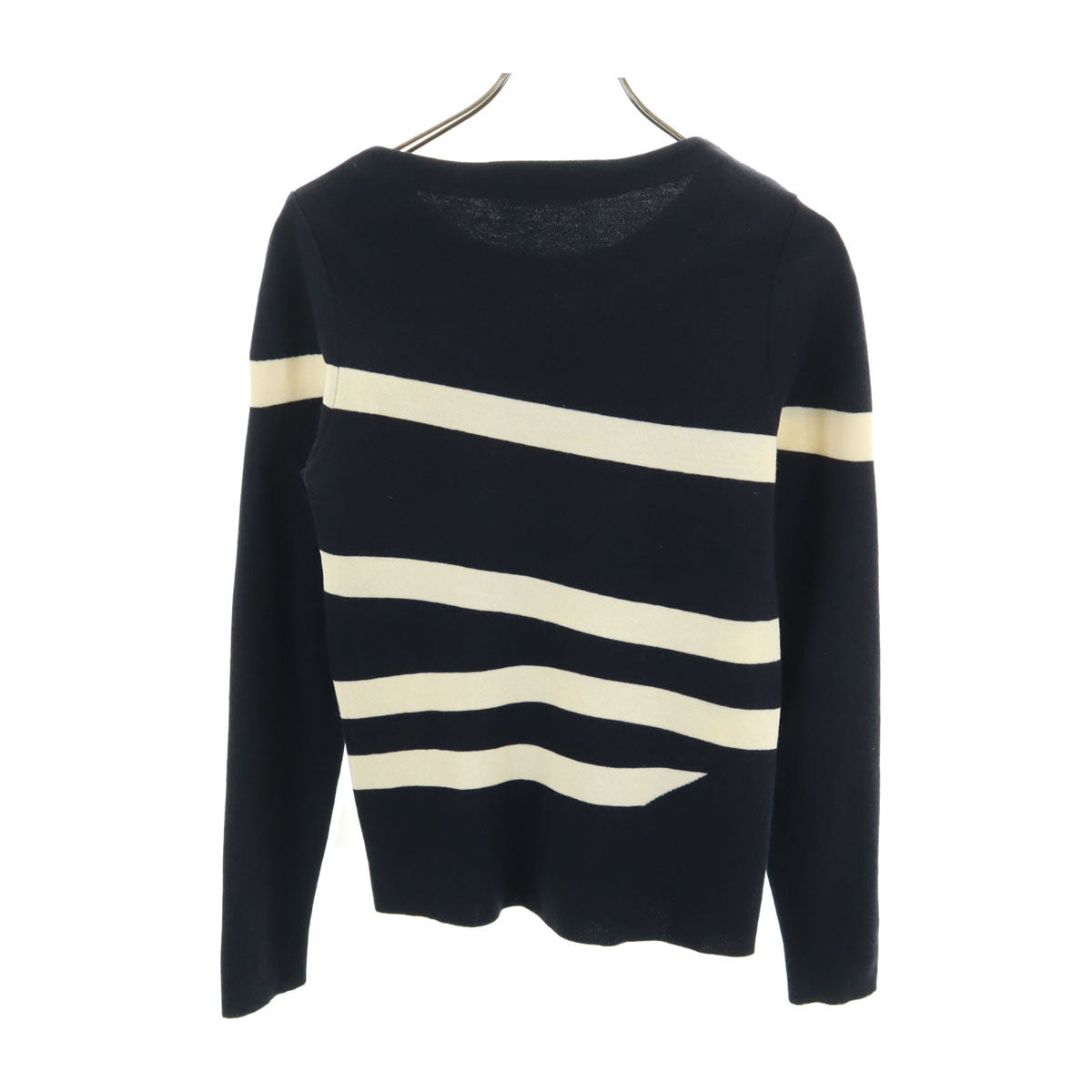 Chloe Italian Made Long Sleeve Sweater Navy Size XS