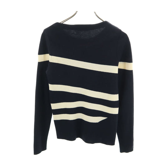 Chloe Italian Made Long Sleeve Sweater Navy Size XS