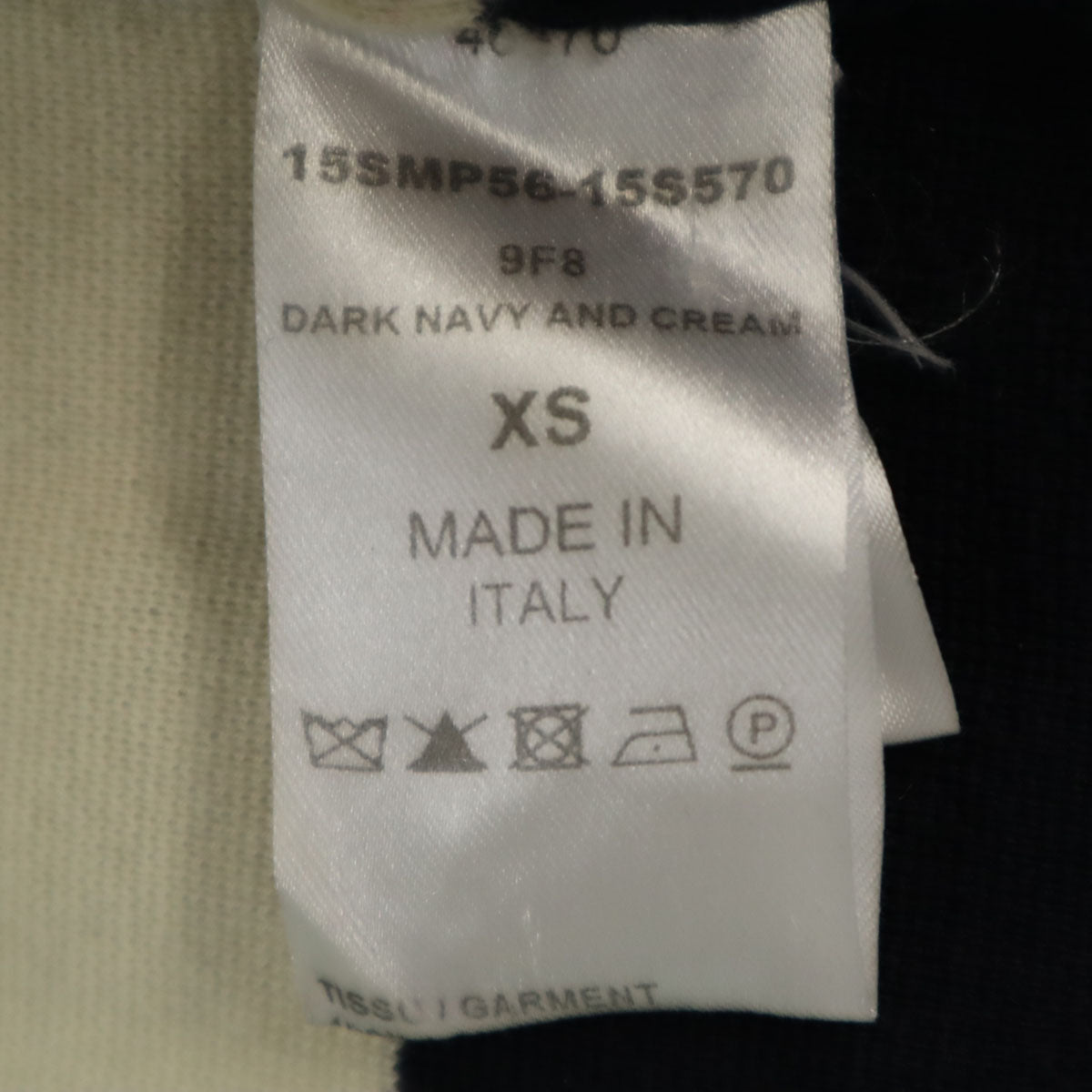 Chloe Italian Made Long Sleeve Sweater Navy Size XS
