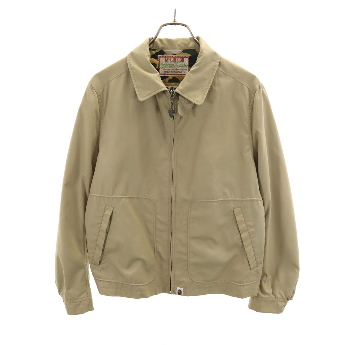 Bape A BATHING APE x McGREGOR Blouson Jacket Beige Size S