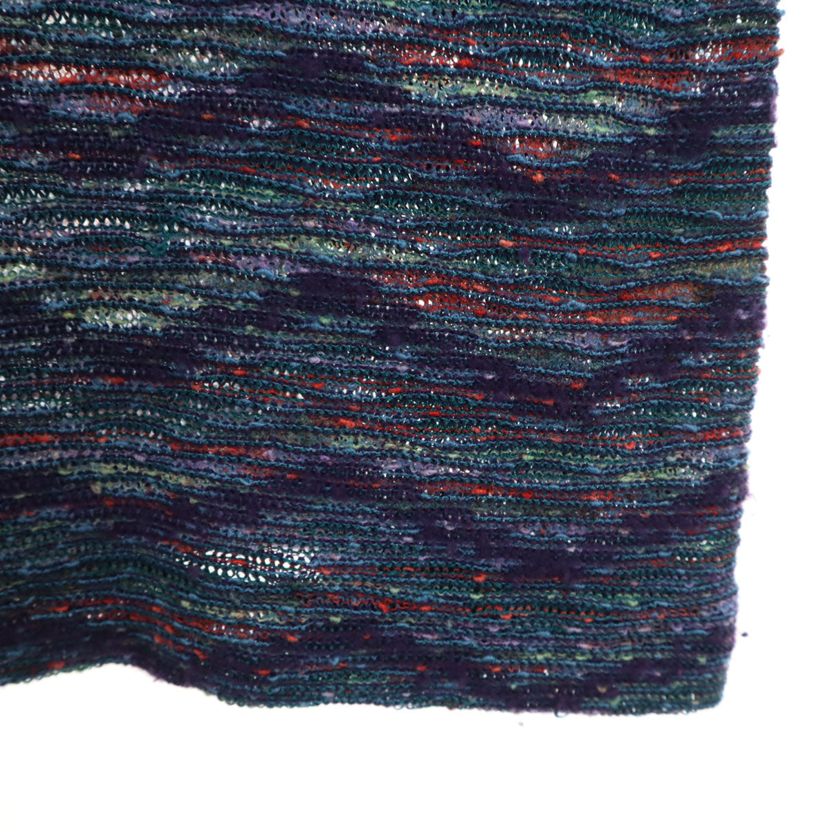 Missoni 90s Italian Long Sleeve Multi Knit Sweater Size S
