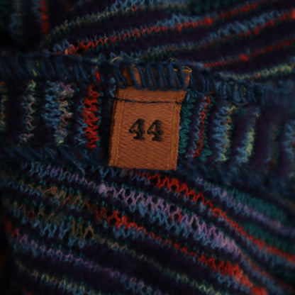 Missoni 90s Italian Long Sleeve Multi Knit Sweater Size S
