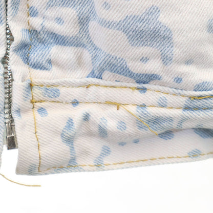 C.E Made in Japan All-Over Pattern Denim Ice Blue Jacket