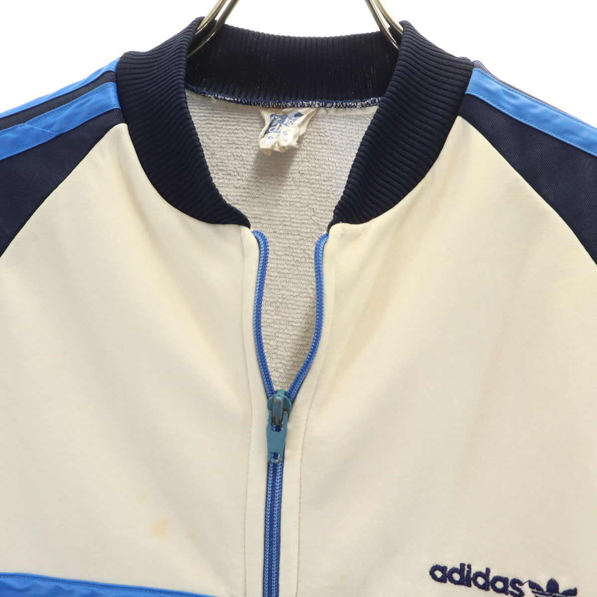 adidas 70s 80s Vintage Track Jacket Navy Size 5