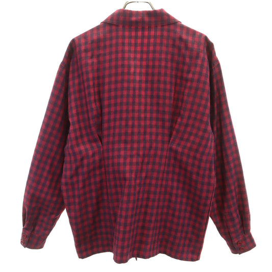 Christian Dior PRET-A-PORTER 90s Check Shirt Jacket Size L