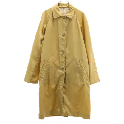 PRADA Italian Beige Spring Balmacaan Coat Size 44
