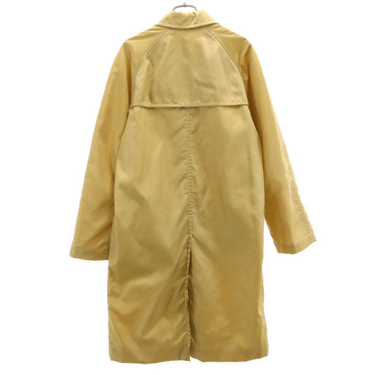 PRADA Italian Beige Spring Balmacaan Coat Size 44