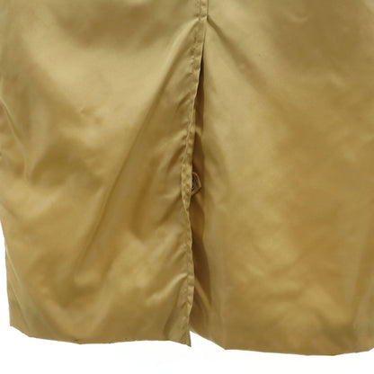 PRADA Italian Beige Spring Balmacaan Coat Size 44