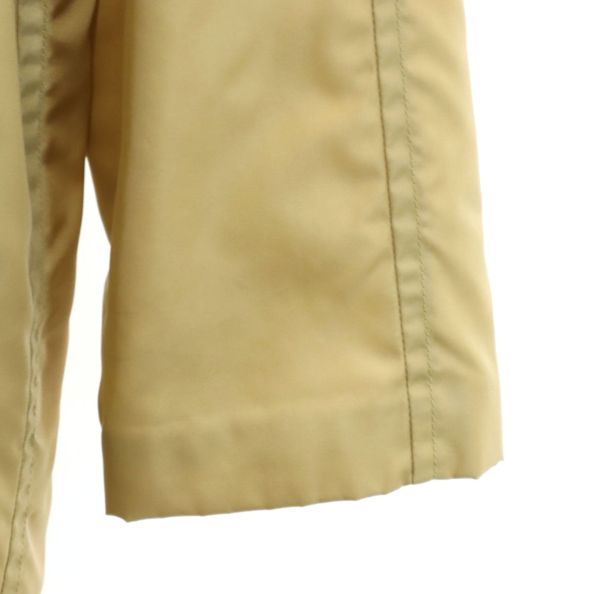 PRADA Italian Beige Spring Balmacaan Coat Size 44