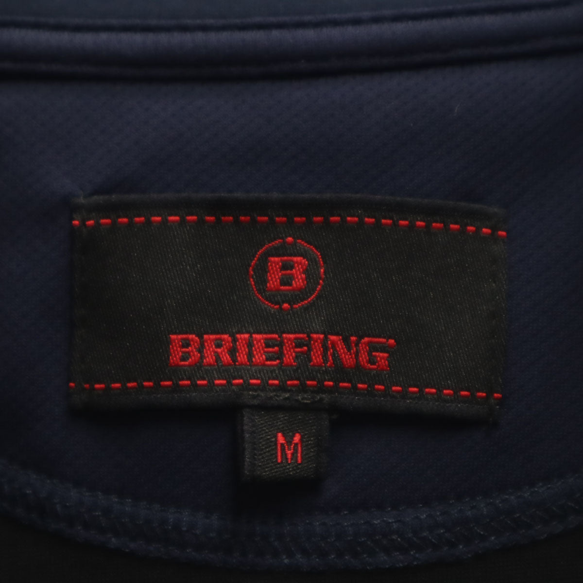 BRIEFING Golf Double-face Knit Zip Jacket Navy Size M
