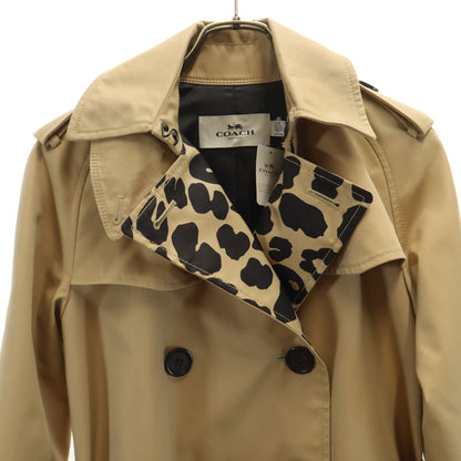 COACH Trench Coat Beige Size XXS
