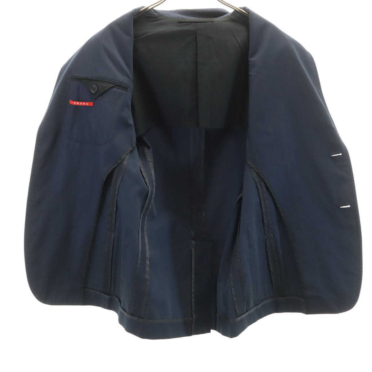 PRADA Hungarian Navy Blazer Size 46