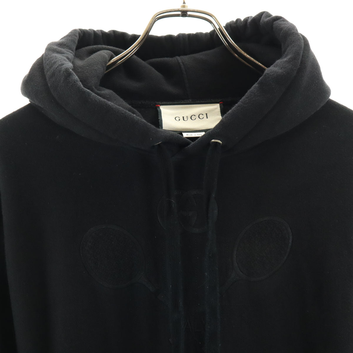 GUCCI Italian Black Hoodie Size XS