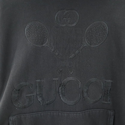 GUCCI Italian Black Hoodie Size XS