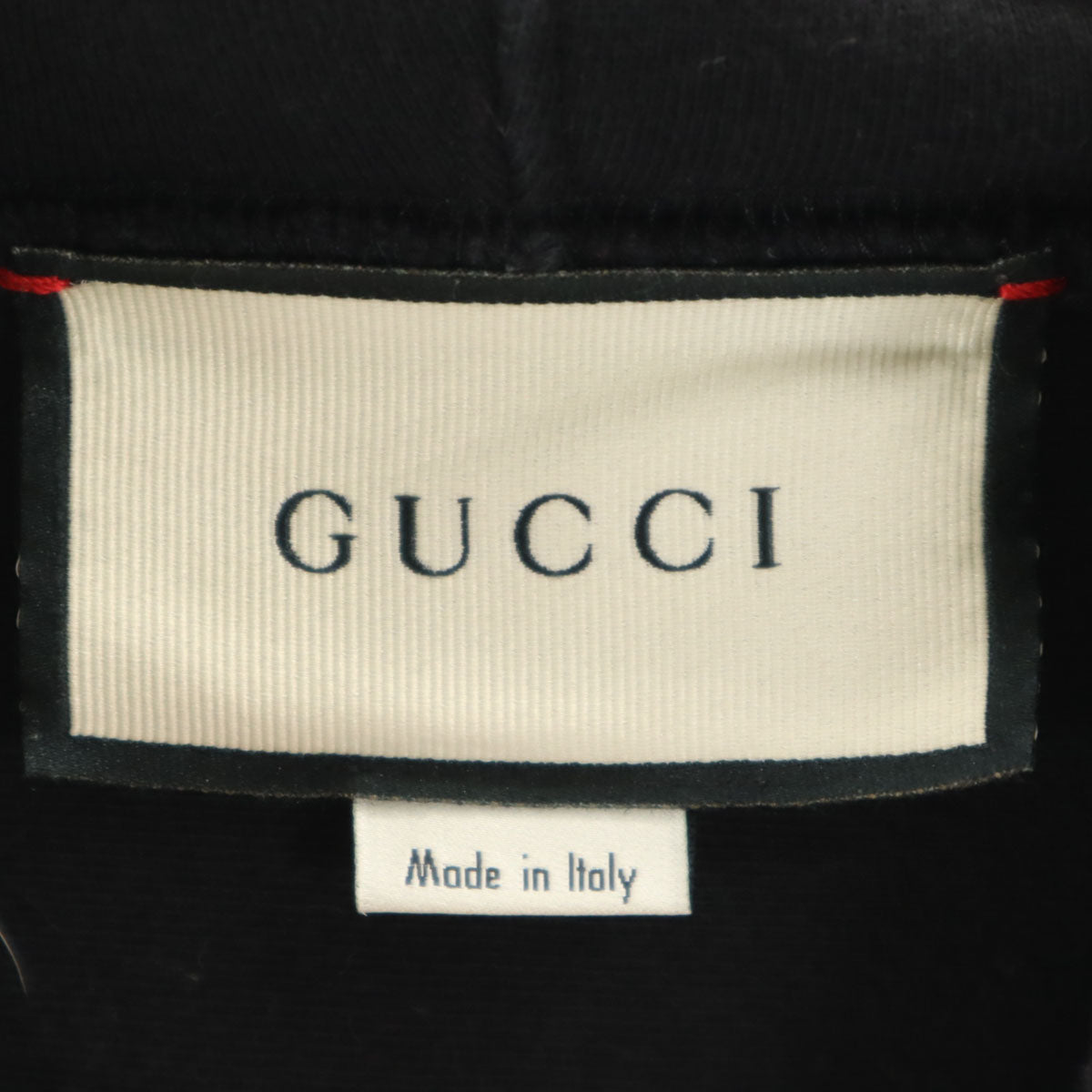 GUCCI Italian Black Hoodie Size XS