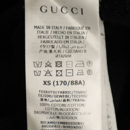 GUCCI Italian Black Hoodie Size XS