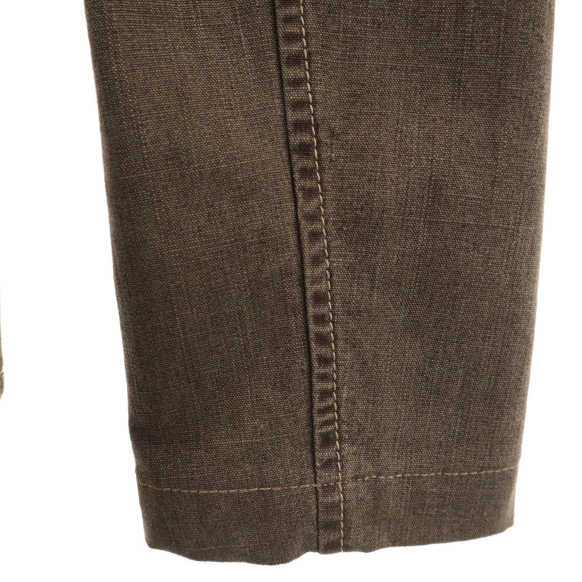 CHANEL Cotton Jacket Brown Size 34