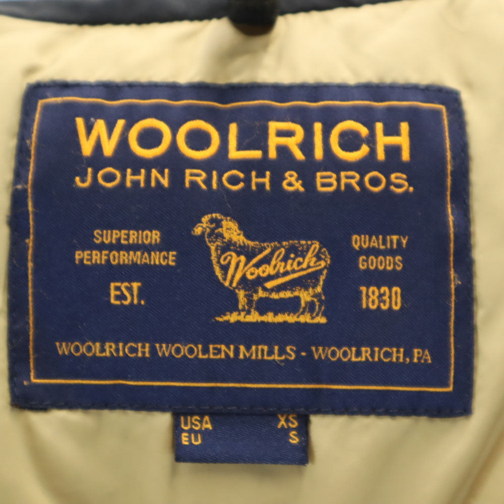WOOLRICH Down Jacket Charcoal Black Size S