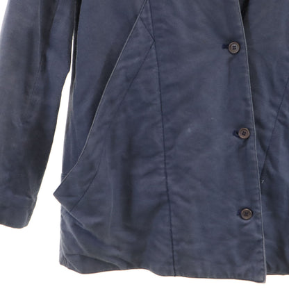 ISSEY MIYAKE 70s Vintage Linen Jacket Navy Size JP 9