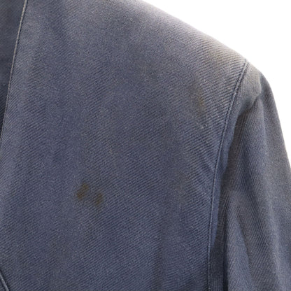 ISSEY MIYAKE 70s Vintage Linen Jacket Navy Size JP 9