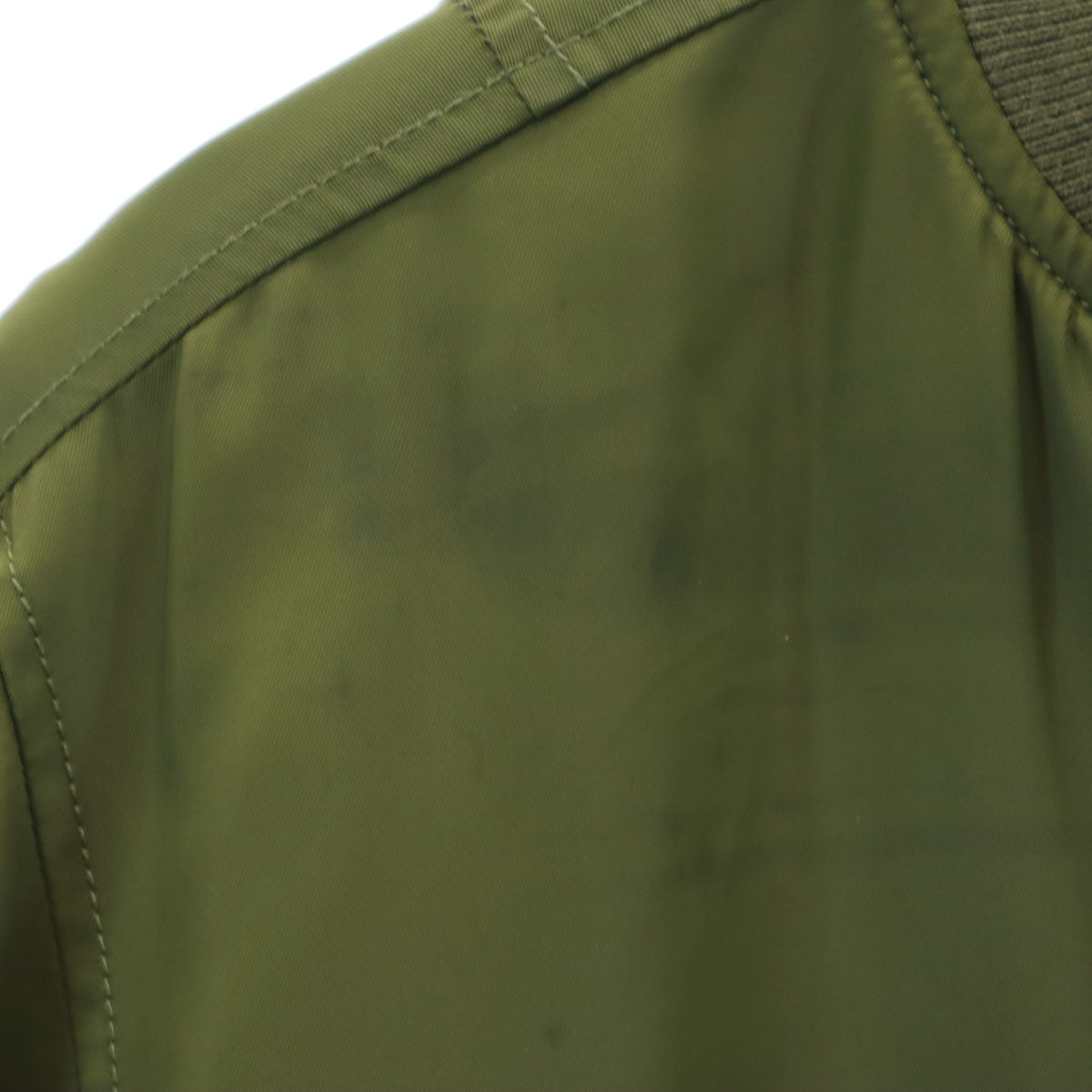 Aape BY A BATHING APE MA-1 Bomber Jacket Padded Khaki Size M