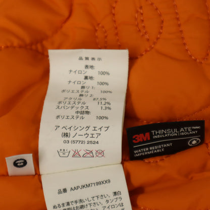 Aape BY A BATHING APE MA-1 Bomber Jacket Padded Khaki Size M