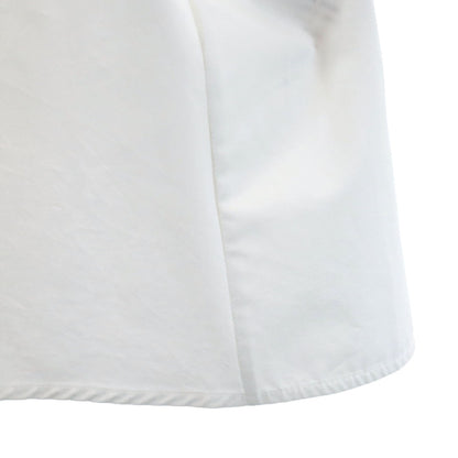JIL SANDER Italian Long Sleeve Gathered Blouse White Size 34