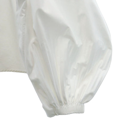 JIL SANDER Italian Long Sleeve Gathered Blouse White Size 34