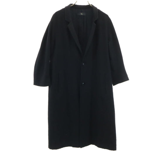 Y's Japanese Chesterfield Coat Black Size 2