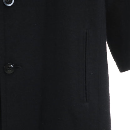 Y's Japanese Chesterfield Coat Black Size 2