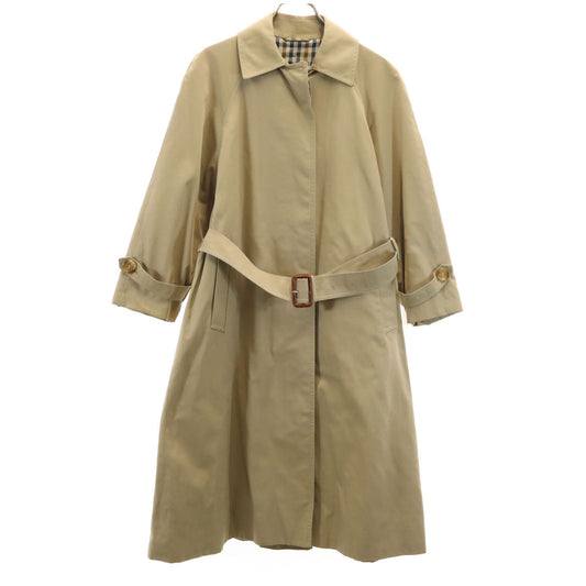 Aquascutum 80s Vintage Balmacaan Coat Beige