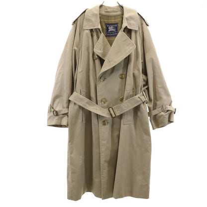 Burberrys 90s UK Made Vintage Trench Coat Beige Size 52