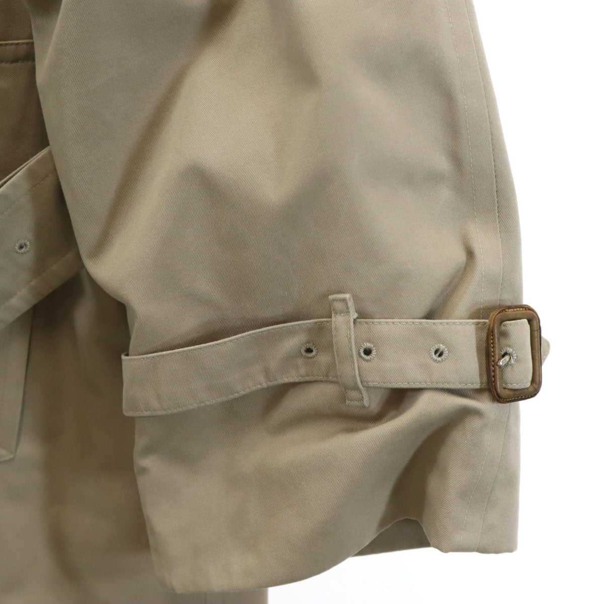 Burberrys 90s UK Made Vintage Trench Coat Beige Size 52