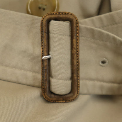 Burberrys 90s UK Made Vintage Trench Coat Beige Size 52