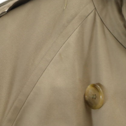 Burberrys 90s UK Made Vintage Trench Coat Beige Size 52