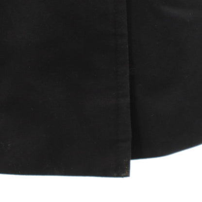 Burberrys 80s Vintage Trench Coat Black Size 16