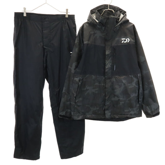 Daiwa Camo Rain Jacket Black Size L