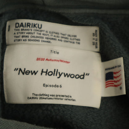 DAIRIKU 20AW Made in Japan Sweatshirt Green Size L
