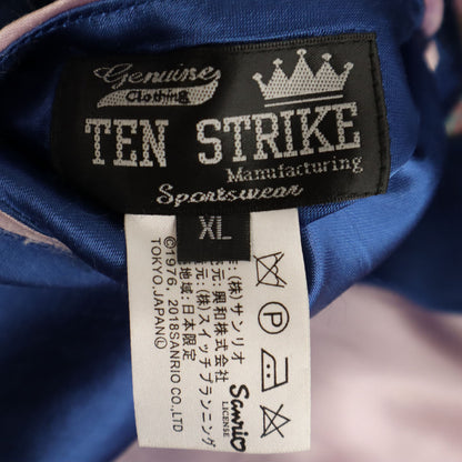 TENSTLIKE Hello Kitty Reversible Sukajan Blue Size XL