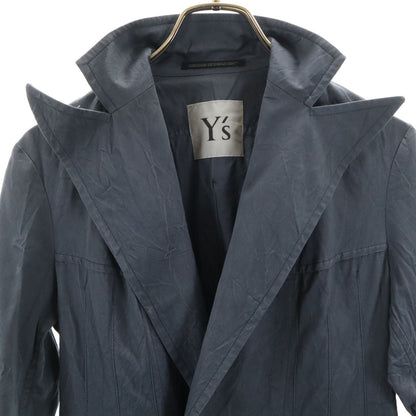 Y's 90s Vintage Japanese Made Charcoal Gray Coat