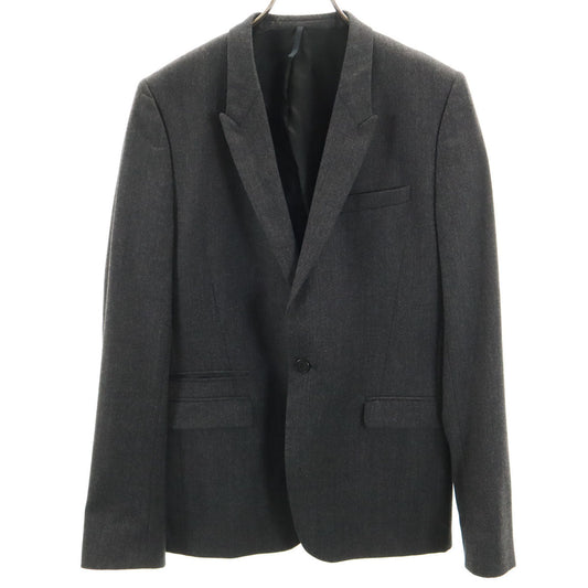 GIVENCHY Charcoal Gray Blazer Size 50