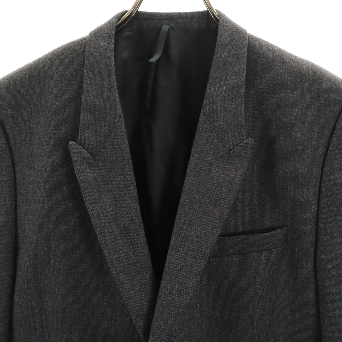 GIVENCHY Charcoal Gray Blazer Size 50
