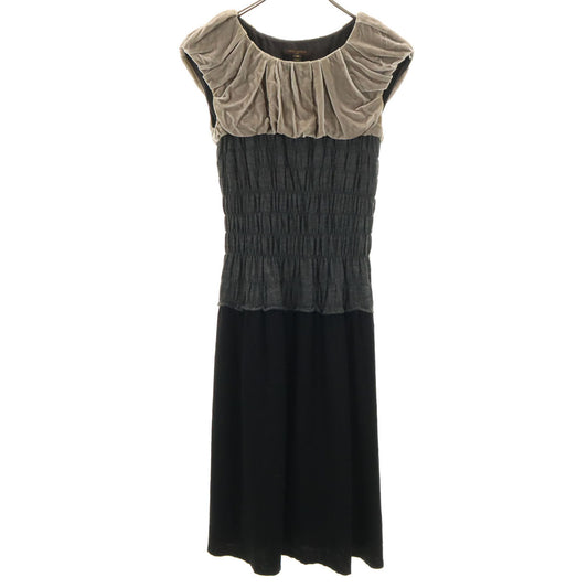 LOUIS VUITTON French Sleeveless Dress Multi Size 36